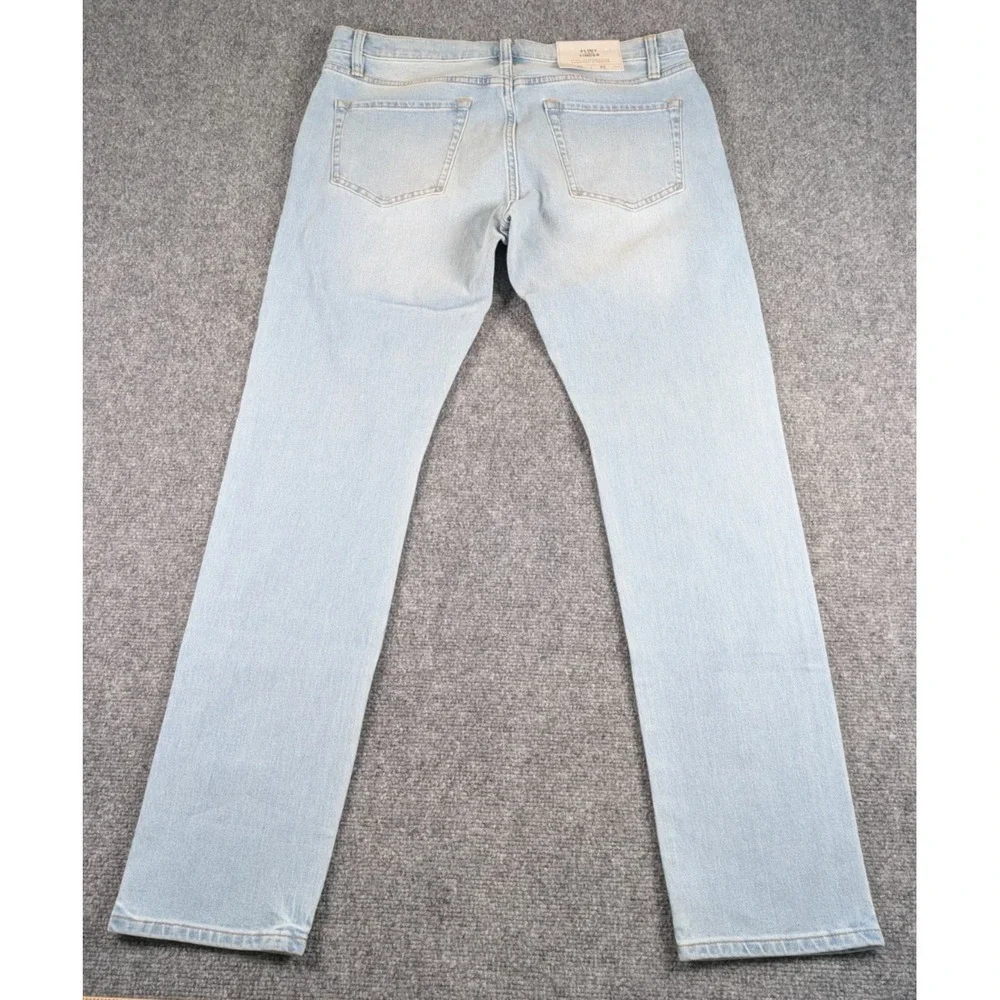 Flint and Tinder Slim Fit Jeans Mens‎ 32/32 Light Wash Stretch Denim NWT